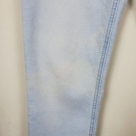 No Boundaries Skinny Jeans Womens Size 11 Light Wash Blue Stretch Denim Mid Rise - Picture 3 of 9